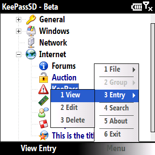 KeePassSD is compiled with Visual Studio 2008 (Standard or higher) using the original KeePass V2.xx for Windows source-code.